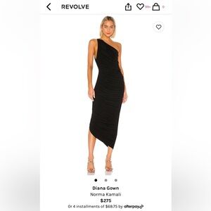 Norma Kamali Diana Gown